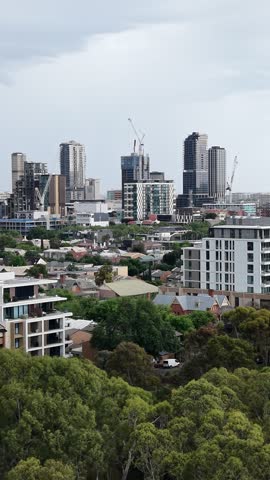 The promised storm is heading toward the city of Adelaide. Victoria Park