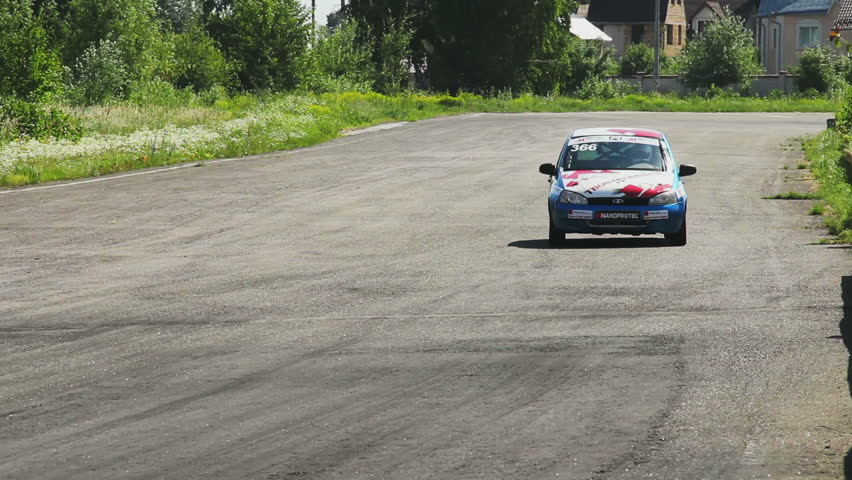 KIEV, UKRAINE - JUNE 15, 2013: Round Racing Championship of Ukraine, stage 2.