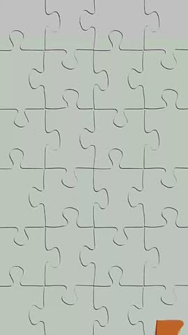 green puzzle piece fitting into missing slot of gray jigsaw puzzle on black background representing solution, teamwork and problem solving