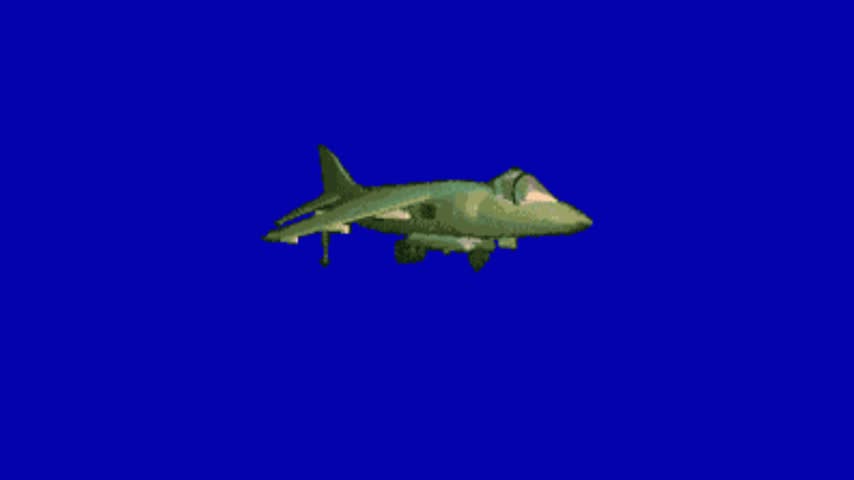 Fighter Jet Military Aircraft Model