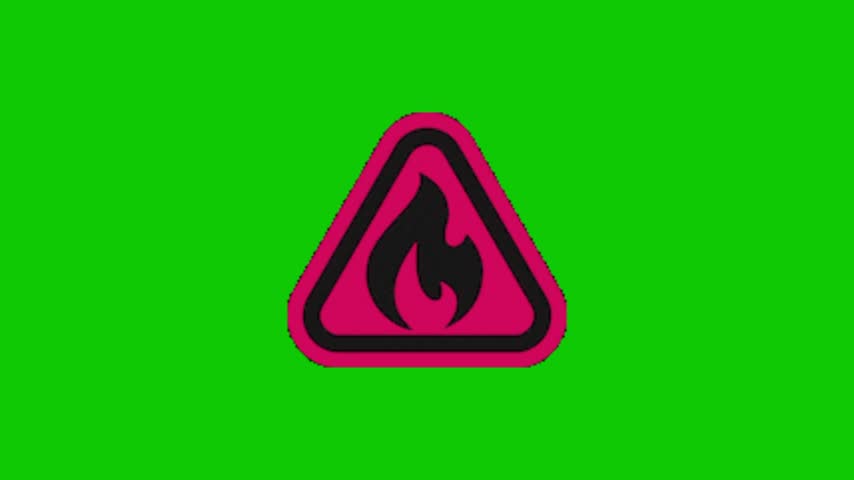 Fire Flame Icon Vector Set