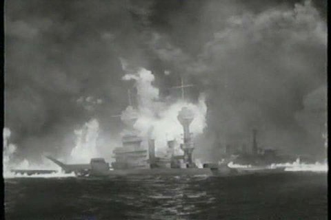 1940s - The attack on Pearl Harbor happens without warning during the 1940s