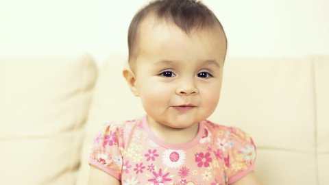 Cute Asian Baby Infant Girl Video De Stock 100 Libre De Droit Shutterstock