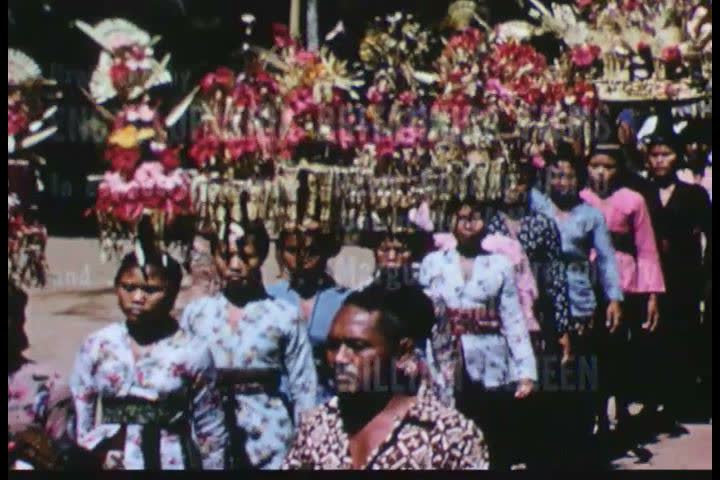 1950s - Indonesia emerges as a new nation in the 1950s.
