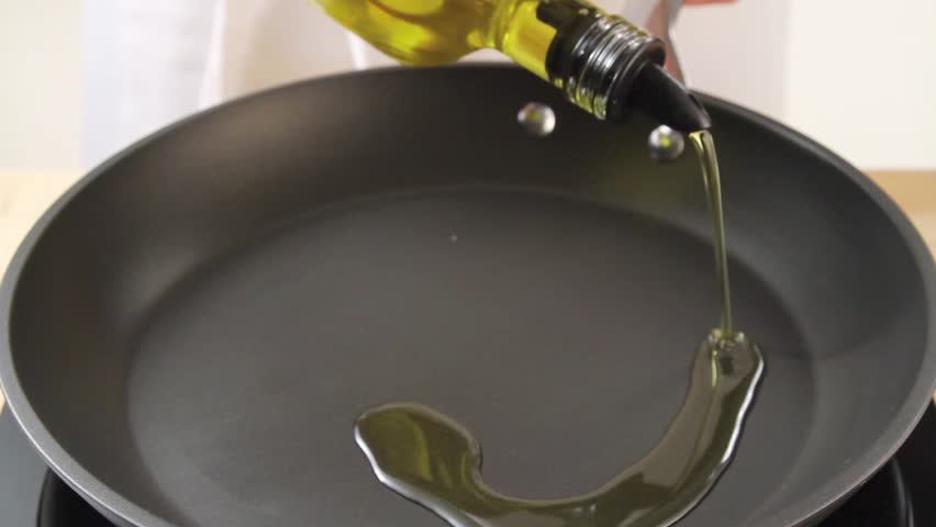 Olive Oil Being Added to : Video de stock (totalmente libre de ...