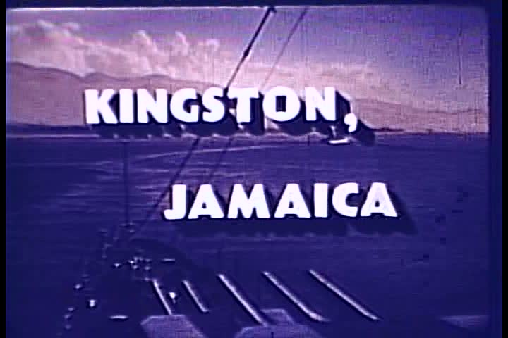 1940s - FDR visits Kingston Jamaica in 1940.