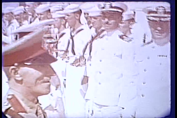 1940s - FDR visits St. Johns, Virgin Islands in 1940.