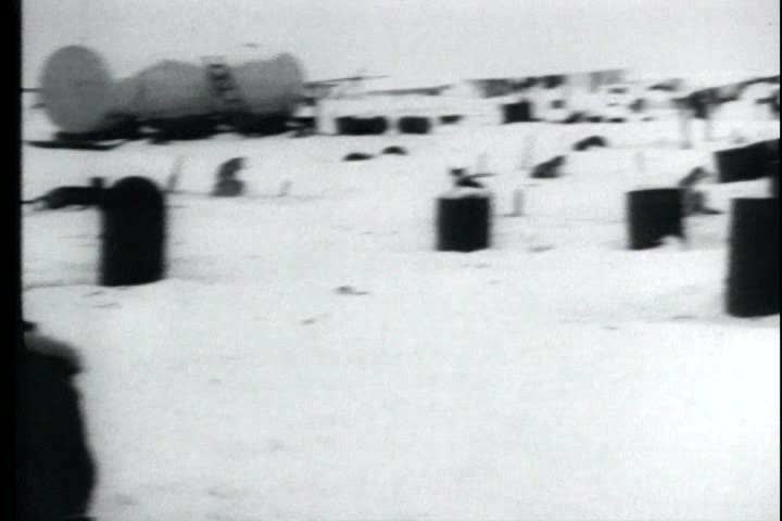 1960s - Although on official business, a military photographer explores an Eskimo village in Alaska during the 1960s