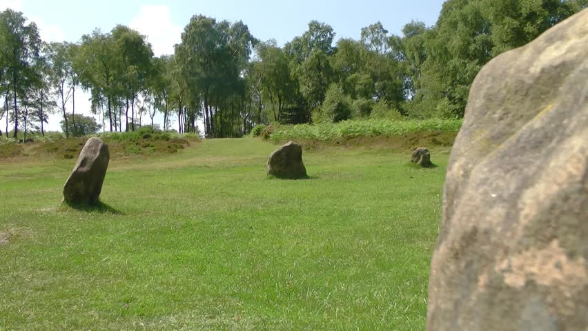 Stone Circle, Nine Ladies on Stanton Moor, Derbyshire