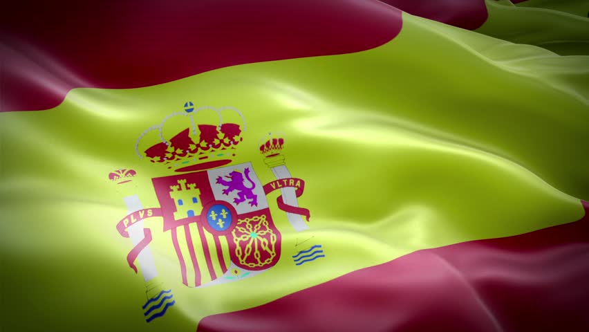 Spanish National Flag Animation