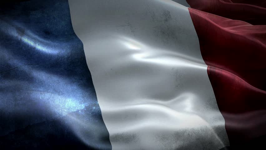 France National Flag Animation