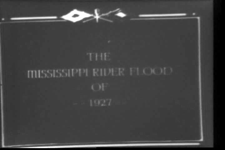 1920s - The Mississippi River floods in 1927.
