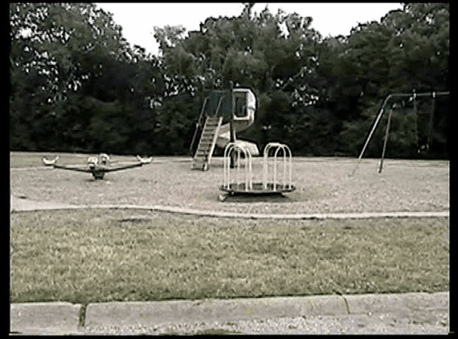 Vacant playground.