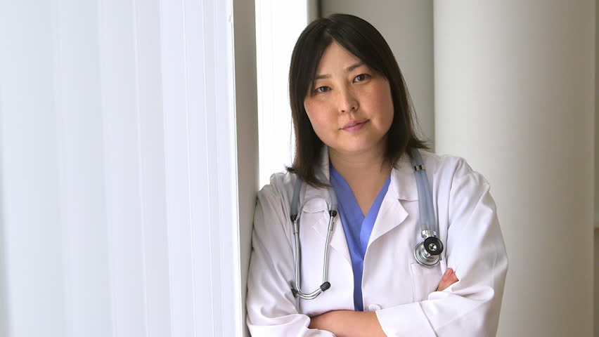 Shared doctor asian long hair
