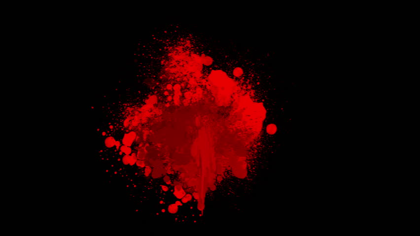 Red Blood On Black Background Stock Footage Video (100% Royalty-free) 4275047 | Shutterstock