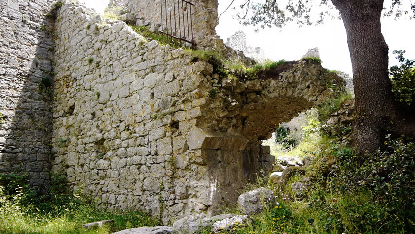 Old ruin of the Cathars