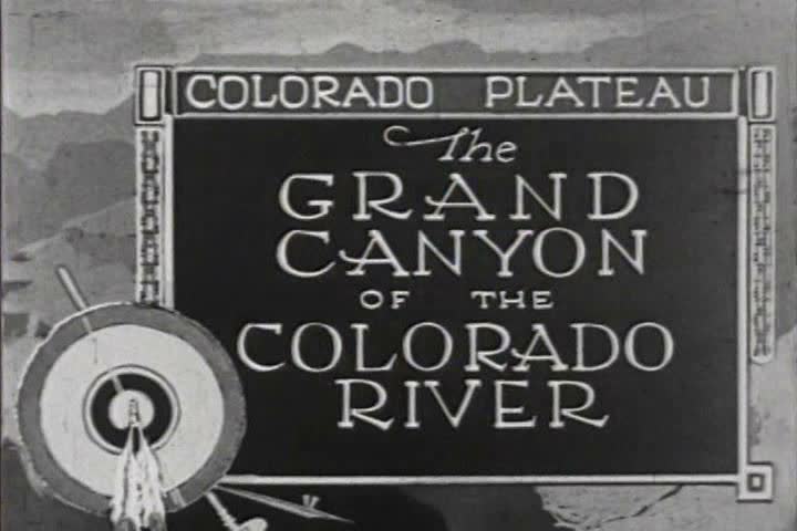 1910s - The Grand Canyon in 1919.