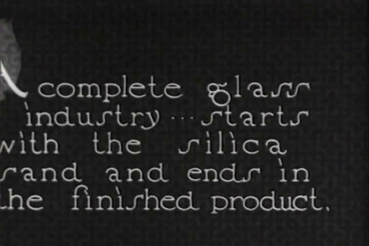 1920s - Glass is produced in silica factories in the 1920s.