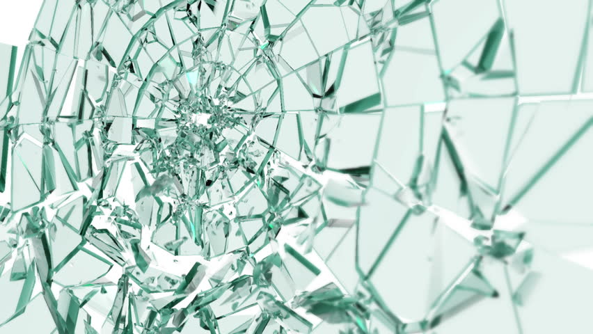 Glass shattered by bullet perspective version. Comes with Alpha.