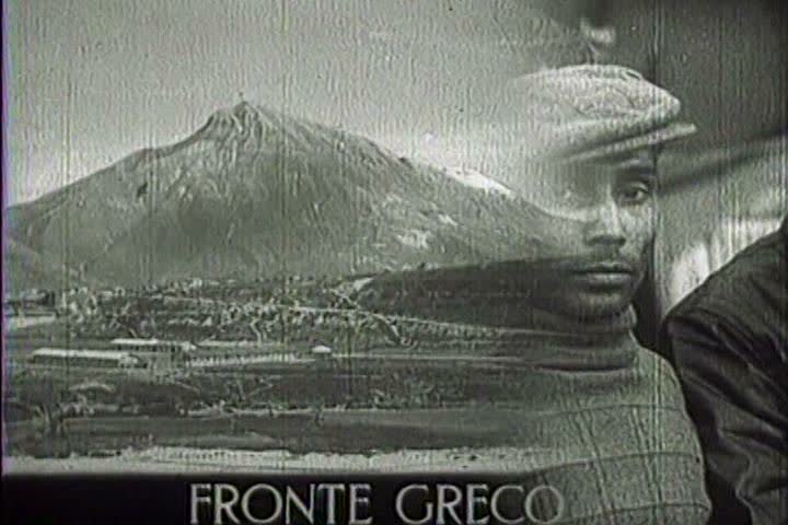 1940s - Captured Italian war film from 1941 shows Italian troops and cavalry move up in Greece