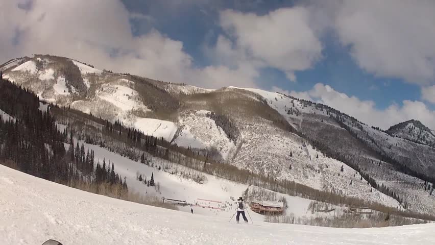 Skiing at Park City Ski Resort in Utah