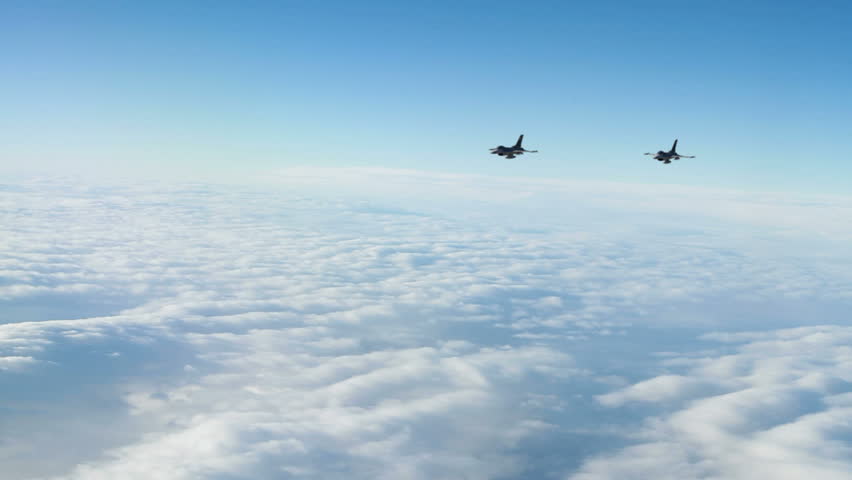 Two F-16 Fighter Jets  F-16 Fighting Falcon is a U.S. single-engine multirole