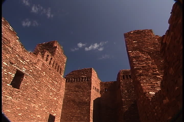 Abo ruins at the Salinas Pueblo Missions National Monument in Albuquerque, New Mexico.