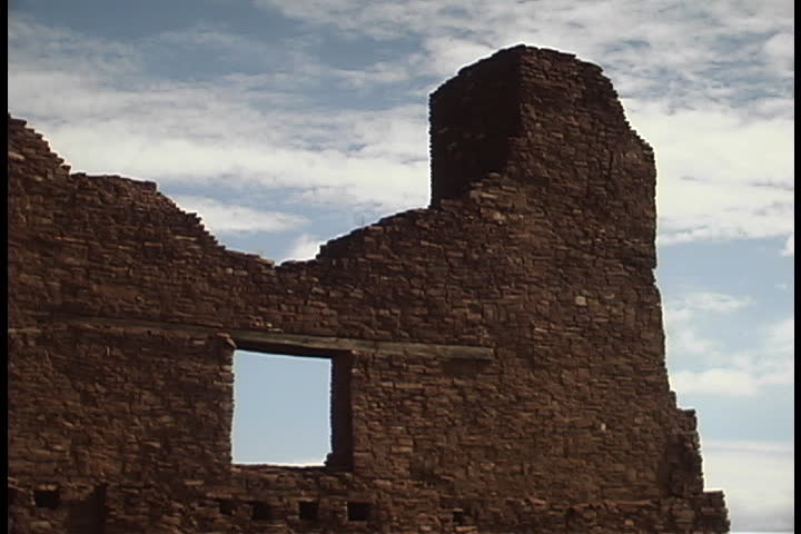 Quarai ruins at the Salinas Pueblo Missions National Monument in Albuquerque, New Mexico.