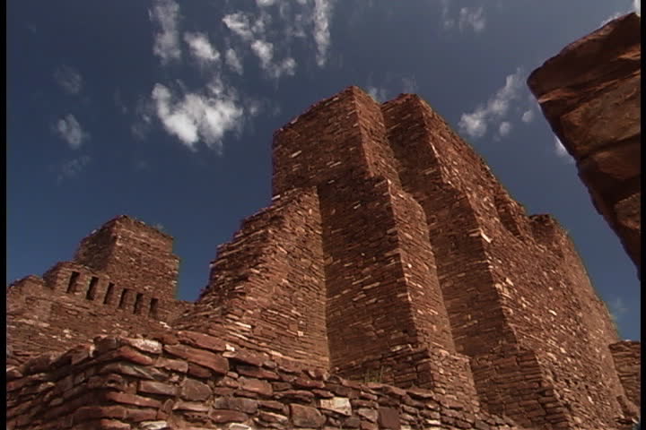 Abo ruins at the Salinas Pueblo Missions National Monument in Albuquerque, New Mexico.