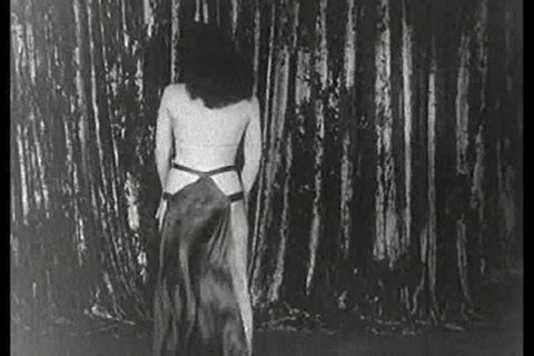 1930s - Lovely Rene The Toast Of paris performs a striptease in this 1930s burlesque stag film.