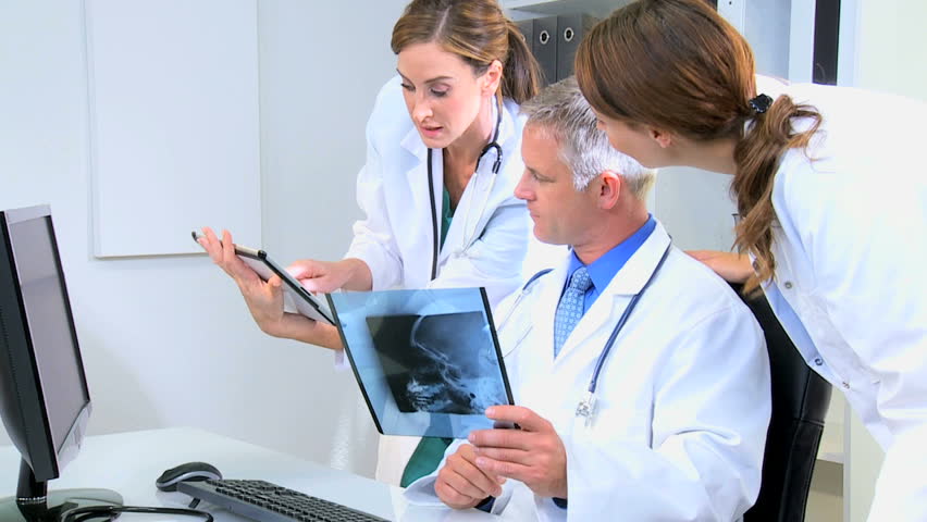 Hospital Radiologist and Doctors Working Stock Footage Video (100%  Royalty-free) 4315895 | Shutterstock