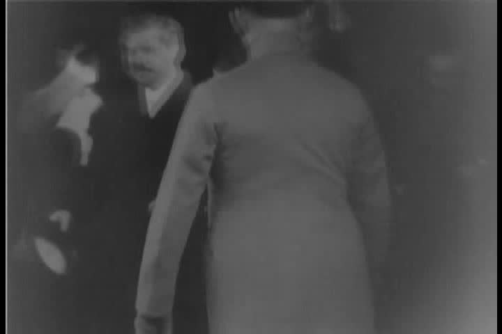 1930s - French statesmen visit Berlin Germany.