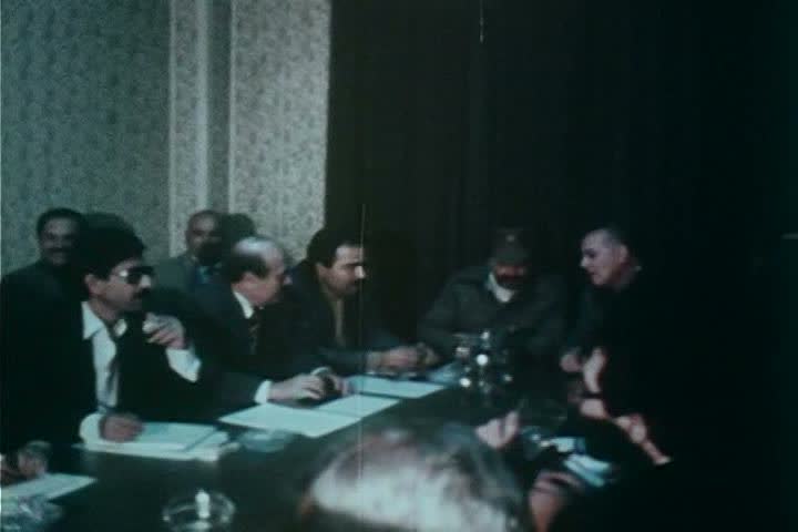 1980s - Hafez al-Assad of Syria meets with the Saudi royal family in 1981.