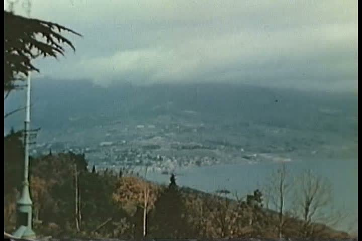 1940s - FDR visits Russia in 1945 to attend the Yalta Conference.