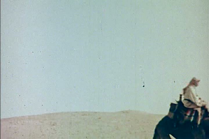 1970s - Pilgrims arrive in Saudi Arabia to visit Mecca in 1973.