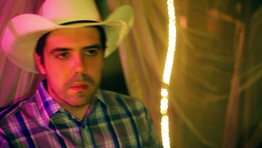 Southerner or Cowboy laughing