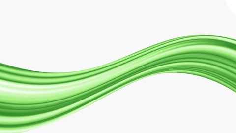 Green Art Abstract Modern Futuristic Wave Stock Illustration 1140867455 ...