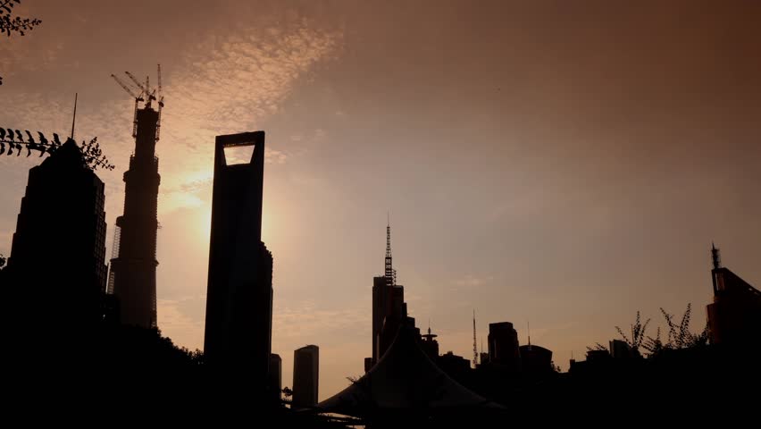 Shanghai sunset