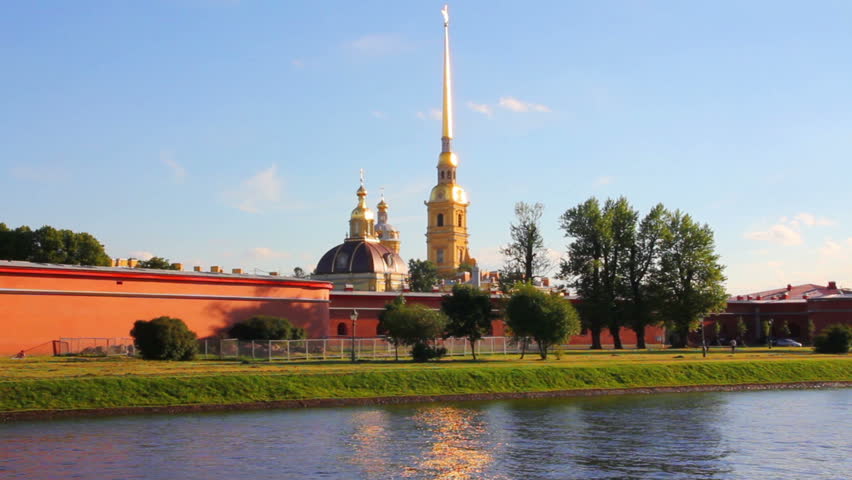 St. Peter and Paul fortress in Saint-Petersburg Russia