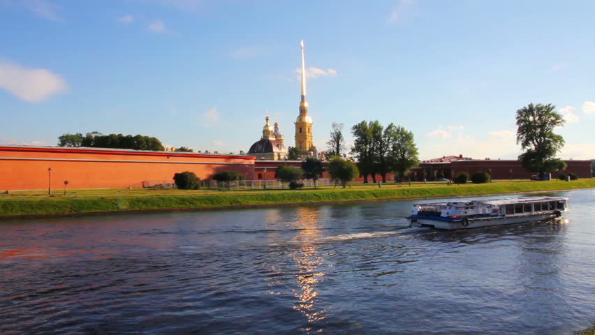 St. Peter and Paul fortress in Saint-Petersburg Russia
