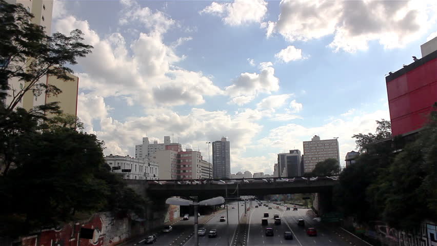 Liberdade street in Brazil - Sao Paulo City