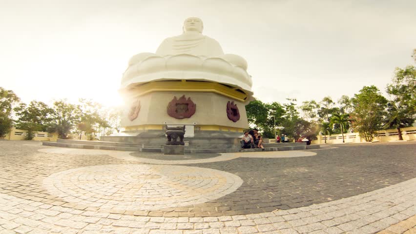 Nha Trang - JULY 15:  Big Buddha statue on July 15, 2013 in Nha Trang, Vietnam.