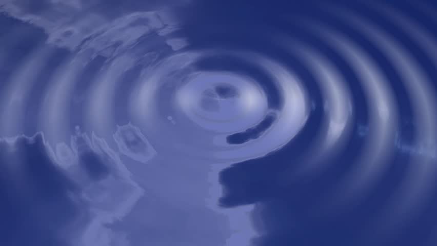 Blue Ripple Abstract Background