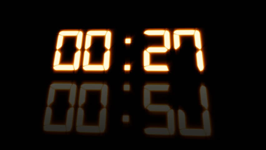 Digital Countdown Clock - 30 second countdown