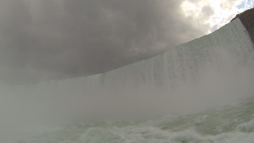 Niagara Falls from the River 2. On board the world famous Maid of the Mist in