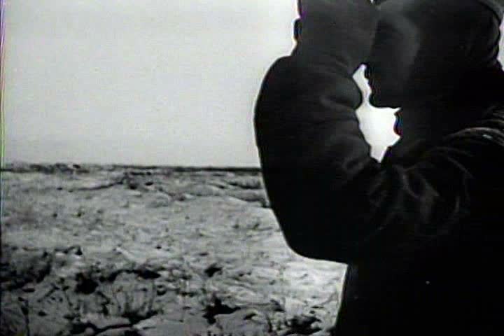 1940s - Captured Italian war film from 1941 shows winter in Leningrad, Russia.