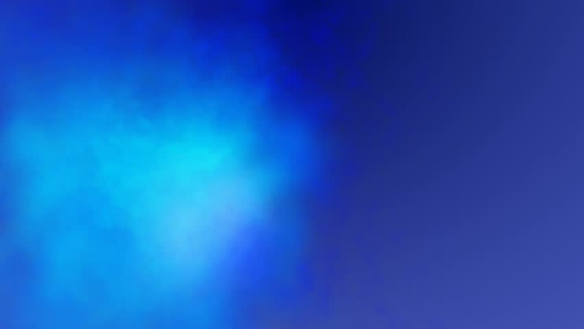 Blue smoke background - particle effect