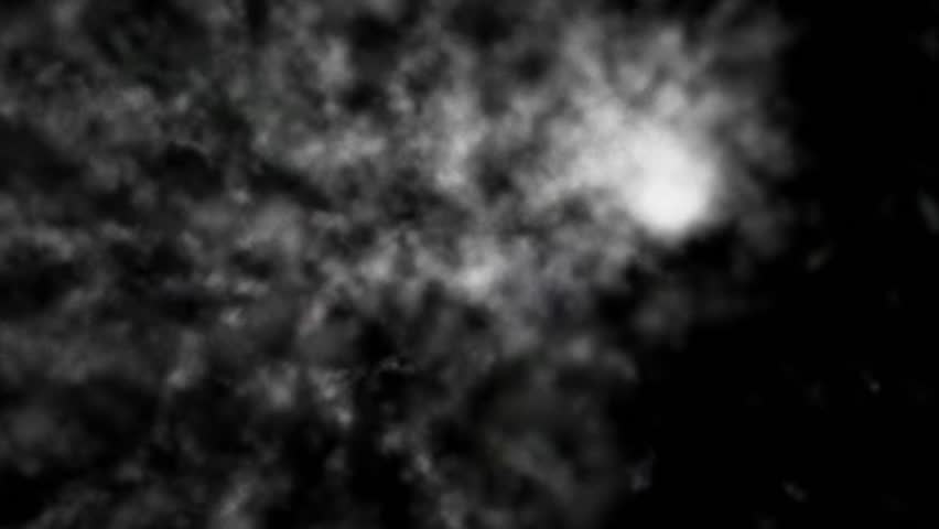 Smoke background - particle effect