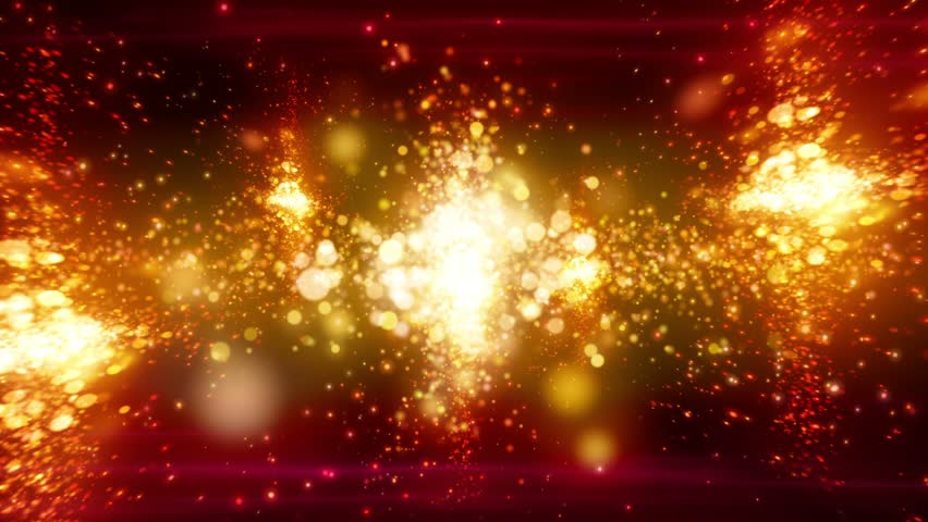 Abstract Motion Background in Gold Stock Footage Video (100% Royalty ...