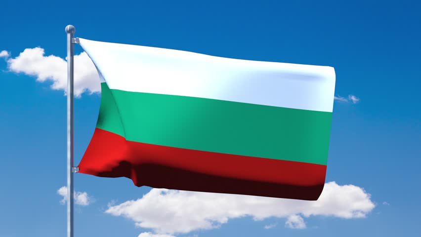 Download Bulgarian Flag Waving Over a Stock Footage Video (100% Royalty-free) 4419845 | Shutterstock